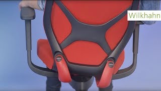 IN  ergonomic office chair  how to use [upl. by Acinej620]