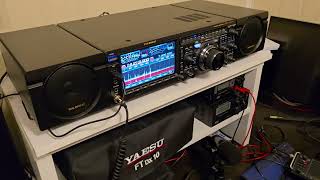 Tripple Yaesu radios FTdx101MP FTdx10 and FT710 [upl. by Ellata]