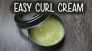 3 Ingredient SUPER EASY HAIR CREAM [upl. by Valora]