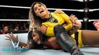 Jessie Elaban vs Taynara Conti  FirstRound Match Mae Young Classic Sept 26 2018 [upl. by Nnail]