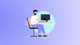 Dynamic Employee Working Animation for Professional Projects for After Effects 2024 [upl. by Oakes]