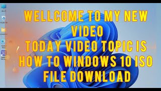 How to download windows 10 ISO file for bootable pend rive [upl. by Ajram291]