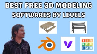 Best free 3D modeling softwares by levels [upl. by Busiek]