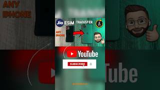 How to install eSIM on any iPhone youtubeshorts apple iphonepro jio tipsandtricks [upl. by Cataldo945]