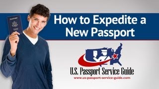 How to Expedite a New Passport [upl. by Ettigdirb39]