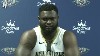 Zion Williamson FULL Interview  2024 NBA Media Day [upl. by Ferguson]