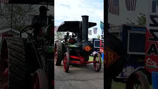 EmersonBrantingham Peerless Steam Engine at Williams Grove Steam Show [upl. by Nairdna982]