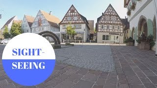 SIGHTSEEING in Renningen in GERMANY [upl. by Egap]