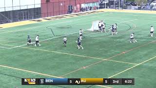 Mens Lacrosse at Adelphi HighlightsApril 23 [upl. by Dier]