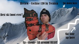 2023 Tecnica Cochise130 Ski Boot Review  The ultimate all mountain ski boot [upl. by Atiluap]