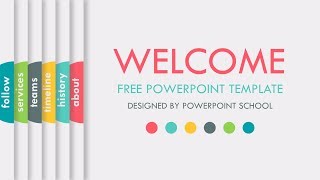 Free Animated PowerPoint Slide Template [upl. by Nohsid]