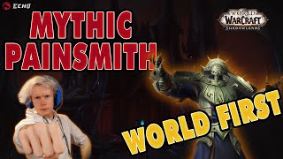 WORLD FIRST Mythic Painsmith  SoD  Echo Meeres  Brewmaser Monk PoV [upl. by Eillehs641]