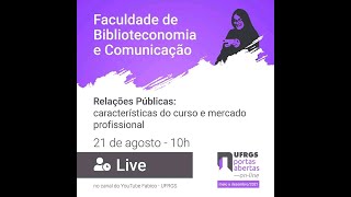 Relações Públicas características do curso e mercado profissional [upl. by Nadda]