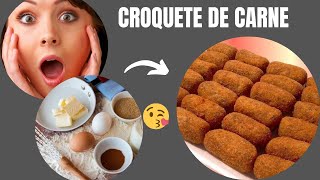 CROQUETE DE CARNE [upl. by Erline]