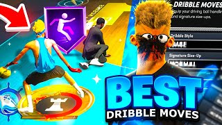 BEST DRIBBLE MOVES amp COMBOS IN NBA 2K22  BECOME A DRIBBLE G0D w THE FASTEST DRIBBLE MOVES [upl. by Giffie]