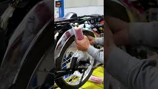 The Complete Process Assembling of a 70cc Galaxy Motorcycle [upl. by Liagibba]