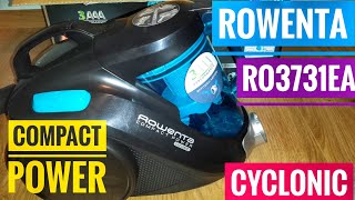 Rowenta RO3731EA  cyclonic compact power  vacuum cleaner [upl. by Htes]