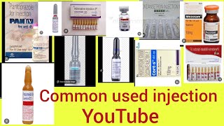 Some Common Used Injection 💉💊🤒🏥 [upl. by Yesnyl453]