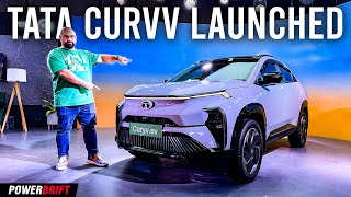 New Tata Curvv Everything You Need to Know  PowerDrift QuickEase [upl. by Irita]