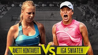 Swiatek vs Kontaveit Live  World Tennis League 2022  Kontaveit Withdrawn from game against Swiatek [upl. by Adarbil271]