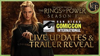 Rings of Power S2 COMICCON Hall H Panel LIVE UPDATES  TRAILER REVEAL [upl. by Bjork]