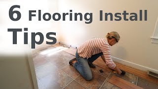 How To Install Laminate Flooring For Beginners DIY [upl. by Bellaude]