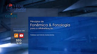 Fonêmica e Fonologia  Aula I Abertura [upl. by Laurene]