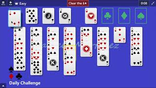 Microsoft Solitaire Collection  FreeCell Easy  March 20 2015  Daily Challenges [upl. by Trilbi]