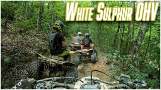 Ripping the Best Sport Quad Trails in Kentucky ⚡ Quad Takeover at White Sulphur OHV 🚀 [upl. by Aliam]