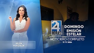 Noticiero de Ecuador Emisión Estelar 17112024 [upl. by Mailliwnhoj]