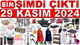 BİM 29 KASIM 2024  PAZAR ARABASI  BİM ÇEYİZLİK MUTFAK VE EV GEREÇLERİ  BİM EVCİL HAYVAN AKTÜEL [upl. by Newby547]