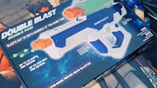 MOST DANGEROUS GEL BLASTER EVER DOUBLE BLAST UNBOXING AND FULL REVIEW [upl. by Stambaugh698]