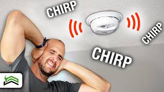 Stop A Smoke Alarm Chirping With 3 Quick Fixes [upl. by Nylitak185]