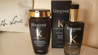 KERASTASE Duo champu y aceite Chronologiste Precios opiniones [upl. by Ellerrad]