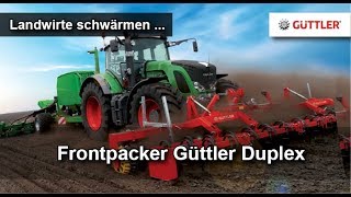 Güttler FRONTPACKER  Das sagen Landwirte über den Frontpacker GÜTTLER DUPLEX [upl. by Airdnazxela701]