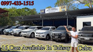 16 Cars Available In Talisay Cebu price starts at ₱195k [upl. by Adnawahs]