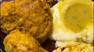 Mustard Fried ChickenNo Buttermilk or Eggs neededso Crispy tastyamp juicy [upl. by Hannon936]