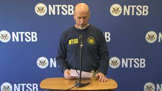 NTSB Media Brief  Airbus EC130 Helicopter Crash Feb 11 livestream [upl. by Notreb]