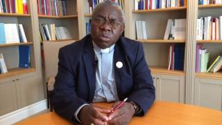 Interview de Mgr FrançoisXavier Maroy Rusengo archevêque de Bukavu [upl. by Debi549]