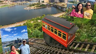 Duquesne Incline  Pittsburgh PA  Historic place Must visit [upl. by Navad]