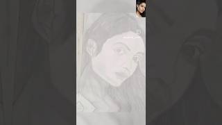 Nora fatehi portrait painting ✍️ shortvideo ytshorts viralvideo viralshort shortvideo short [upl. by Yhotmit]