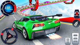 Real Mega Ramp Car Stunt Driving  Crazy GT Sport Car Impossible Tracks Racing  Android GamePlay 3 [upl. by Barvick]