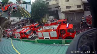 1st Alarm Fire response to Block 6 Brgy Addition Hills Mandaluyong City  May 25 2024 [upl. by Hakim869]