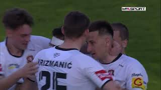 LOKOMOTIVA vs GORICA 11 29 kolo SuperSport HNL 2324 [upl. by Delphine]