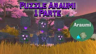 Puzzle Cubos Araumi 1 Parte  Genshin Impact [upl. by Sandell]