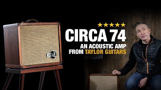 Taylor Circa 74 Amp – Acoustic Guitar amp Vocal Amp  Stand [upl. by Edialeda58]