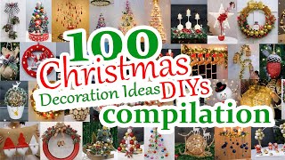 100 Diy Christmas Decoration Ideas 2024  Christmas Crafts Compilation [upl. by Gualtiero]