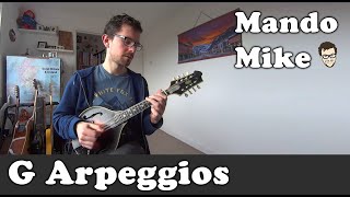 G Arpeggio Exercise  Mandolin Lesson Intermediate [upl. by Anilev]