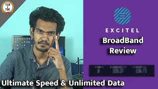 Excitel Broadband Review In tamil  Unlimited Data amp Speed  at affordable price [upl. by Ilesara]