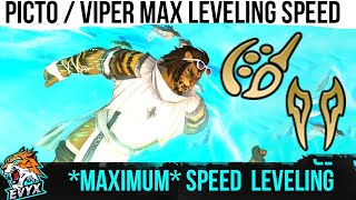 FASTEST Pictomancer  Viper Leveling Speed FFXIV 70 Dawntrail [upl. by Pinzler]